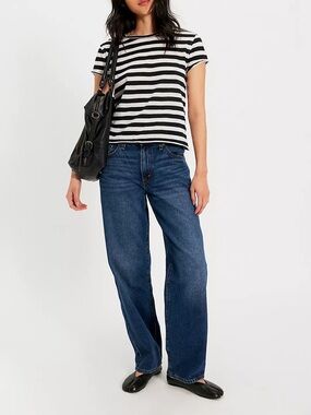 Levi's Baggy Dad Jean Levi’s Jeans in Dark Blue Denim Levi’s Baggy Jeans